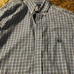 Men’s Medium Chaps Button Up Shirt